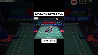 AMAZING COMEBACK Rankireddy/Shetty (IND) vs Kang/Seo (KOR) SF Malaysia Open 2024 #badminton