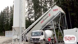 SBM Mobile Betonmischanlage EUROMIX