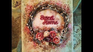 Cómo hacer un cuadro utilizando las técnicas del mixed media - TUTORIAL - Mixed Media Canvas