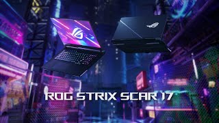 Noul laptop de gaming ROG Strix SCAR 17 G733 (2023) cu Ryzen™ 9 7945HX și RTX™ 4090