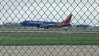 Cloudy afternoon spotting at Dallas Love Field airport