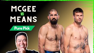 UFC 307 - Court McGee vs Tim Means PREDICTION