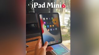 فتح صندوق ومراجعة الايباد ميني 6 الجديد 😍 iPad Mini 6