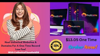 ProfitWPH Review & Bonuses - Host Unlimited websites and Domains