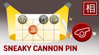 Beware of the Cannon Pin Attack in Chinese Chess | Xiangqi beginner mistakes