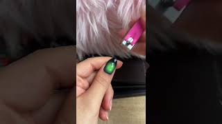 Green Slime #halloweennails #nailart #asmr #satisfy