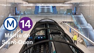 [Saint-Ouen] Métro 14 (MP05 RATP - STIF) – Mairie de Saint-Ouen - Région Île-de-France