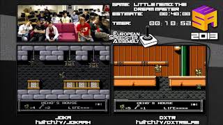 Little Nemo: The Dream Master (Any% Race) by Dxtr, Joka in 26:50, 27:20 - ESA 2013