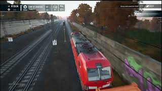 TRAIN SIM WORLD 5 GAMEPLAY 26 DGS (69307) BREMERHAVEN IMSUMER DEICH TO STUTTGART HAFEN