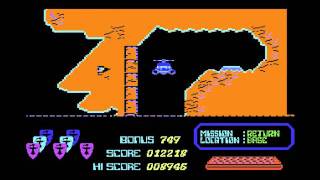 Airwolf Commodore 64 (C64) Longplay