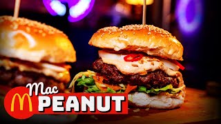 Maak de Mac-PEANUT! Hamburger PINDASAUS op de BBQ!