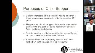 Legal Aid Training for Service Providers & Partners: Child Support