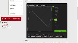 GSAP3 SlowMo Ease Overview