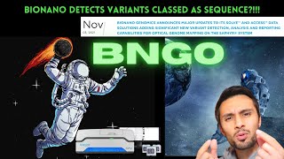 HUGE BNGO NEWS! Bionano detects SEQUENCE variants, latest bionano solve software update! bngo update