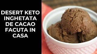 Inghetata ketogenica facuta acasa reteta completa ! Inghetata de dieta