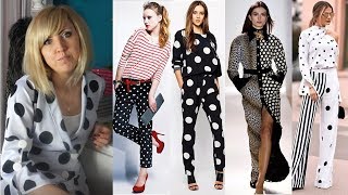 С ЧЕМ НОСИТЬ ПРИНТ ГОРОШЕК POLKA DOTS/МОДНЫЙ ГОРОХОВЫЙ ПРИНТ В ОДЕЖДЕ