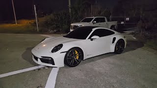 2022 Porsche 911 Turbo S Bolt Ons MS109 & Meth vs 2.9 Whipple Ford Mustang GT E85