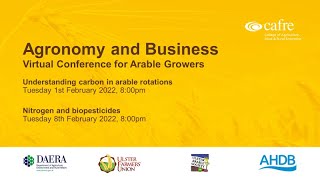 Agronomy and Business: Virtual Conference for Arable Growers