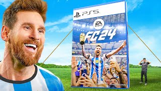 I Surprised "LIONEL MESSI" With A Giant Video Game!