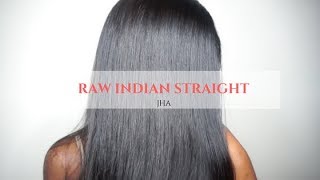 The Softest Straight Hair| Raw Indian Straight hair| JHA