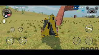 INDIAN VEHICLE SIMULATOR 3D DRIVE JCB 😅😅