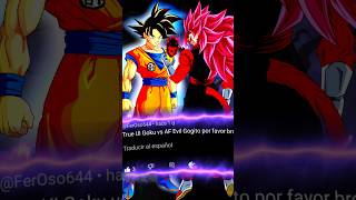 Goku VS AF Evil Gogito #capcut #shorts #dbs #dbsedits #vs Who is Win?