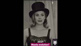 Wanda - Elisabeth Oslen evolution, who's the witch? #evolution #shorts