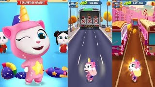 Talking Tom Gold Run New Update Halloween 2023 New Character Unloked Buy Unicorn Angela