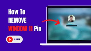 How to Remove PIN on Windows 11? #windows11