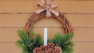 DIY Grapevine Wreath