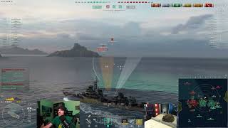 World of Warships - Attilio Regolo Stream Highlight