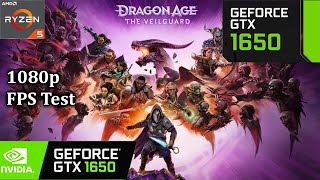 Dragon Age The Veilguard GTX 1650 FPS Test