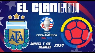 🔴 EN VIVO COLOMBIA VS ARGENTINA - FINAL - COPA AMERICA 2024