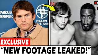 ASHTON KUTCHER CAUGHT Off Guard By SHOCKING CNN Footage With Diddy?