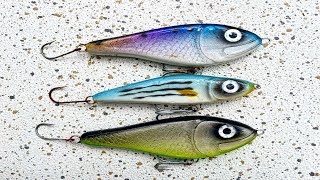 Striped Bass Fishing With Custom Glide Baits