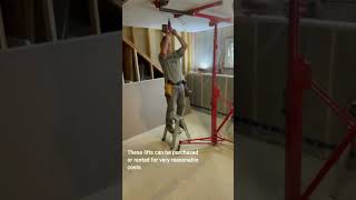 Drywall lift #shorts