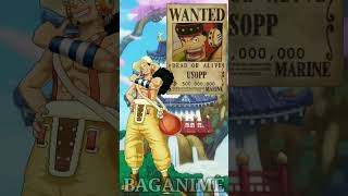 Награды Соломенных Шляп после арки Вано  #onepiece  #shorts  #bounties