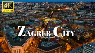 Zagreb, Croatia 🇭🇷 in 4K ULTRA HD 60FPS Video by Drone