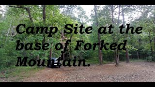 Camping Area at Forked Mtn. Arkansas