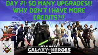 Day 71: So Many Upgrades! Why don't I have MORE CREDITS?!?