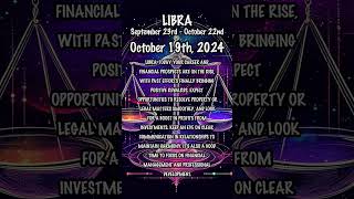 October 19th, 2024 #librahoroscope #dailyhoroscope #dailyastrologyhoroscope #zodiacupdates #libra