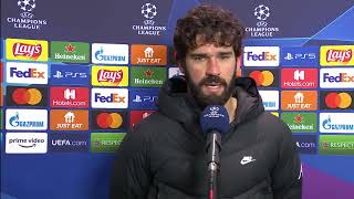 Alisson Post Match Interview | Liverpool 2-0  Inter Milan UEFA Champions League 2022