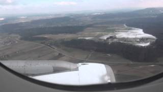 Swiss Flug LX975 Berlin-Tegel nach Zürich op. by Edelweiss Air Airbus A320 21.02.13