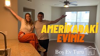 YENİ EVİMİZE HOŞGELDİNİZ! Boş ev turu, Amerika'da yaşam