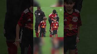 See soccer stars show kindness to their young fans | Humankind #shorts