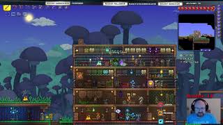 Stream 244: Terraria Day 6: Flesh Wall Defeated.  Hard Mode Starts Today. What does that even mean?