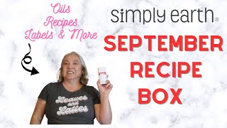 September Simply Earth Recipe Box @TheOilyLife