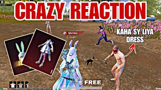 GET FREE MANIC BUNNY SET PUBG MOBILE | CREZY REACTION KAHA SYE MILA YA SET