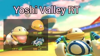 Mario Kart Tour Yoshi Valley RT 220 actions 66,008