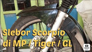 Spatbor / Slebor Scorpio di Megapro / Tiger / GL